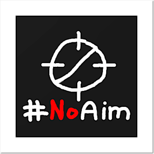 #NoAim Posters and Art